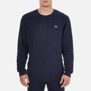 Lacoste | Sweaters | Lacoste Cable Knit 